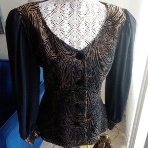 1980 BLAZER PUFFED SLEEVES